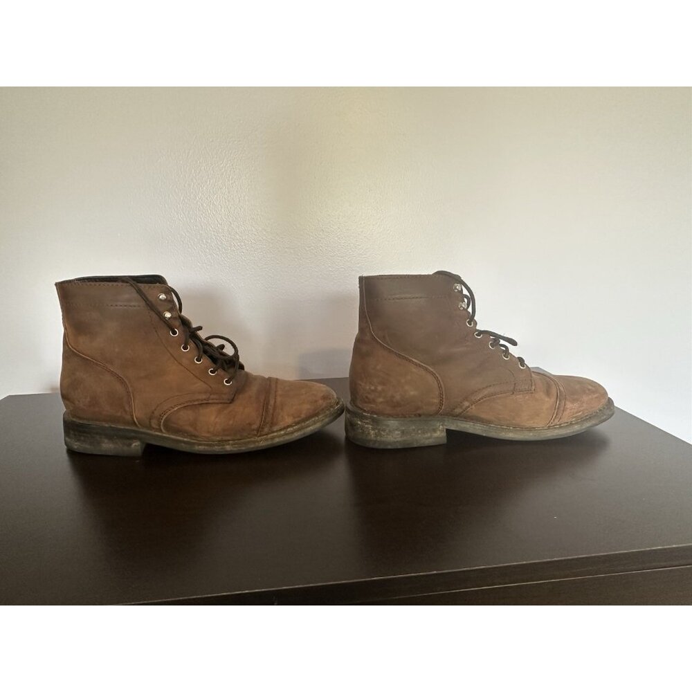 Thursday Boots Company Men’s Captain Boots Size 9 Cap Toe Boots Arizona Adobe - Picture 3 of 7